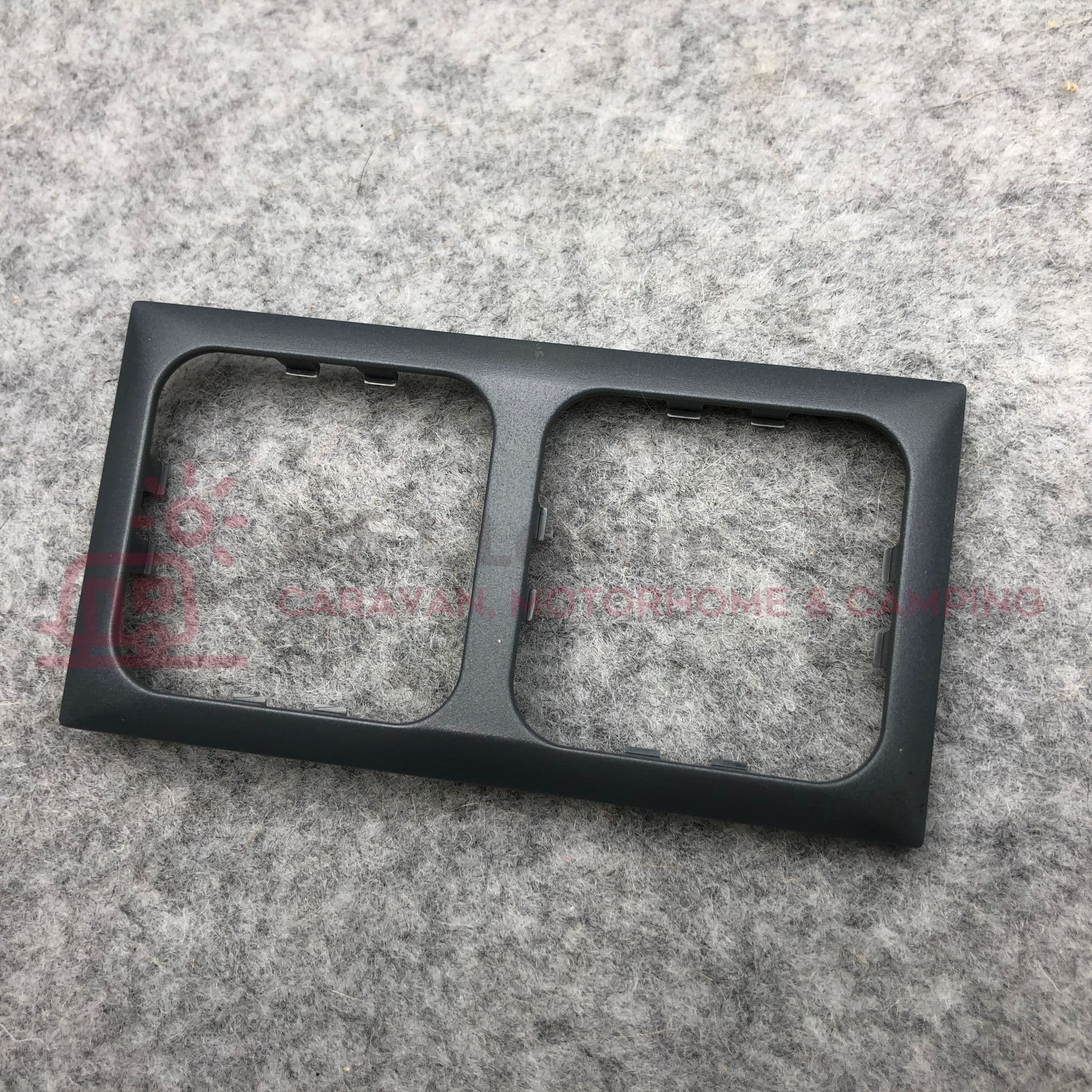 CBE C-Line CT 2 Way Gloss Black Faceplate Surround For Caravan Motorhome VW Camper